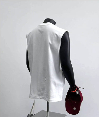 Organic Cotton Vest-Tank Top - Men's Organic Cotton Tank Top | Premium Muscle Vest | Alex Shogun Alex Shogun Men's Clothes