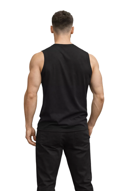 Organic Cotton Vest-Tank Top - Men's Organic Cotton Tank Top | Premium Muscle Vest | Alex Shogun Alex Shogun Men's Clothes