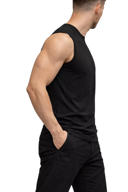 Organic Cotton Vest-Tank Top - Men's Organic Cotton Tank Top | Premium Muscle Vest | Alex Shogun Alex Shogun Men's Clothes