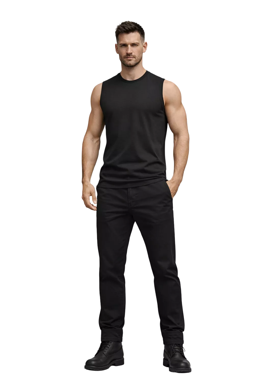 Organic Cotton Vest-Tank Top - Men's Organic Cotton Tank Top | Premium Muscle Vest | Alex Shogun Alex Shogun Men's Clothes