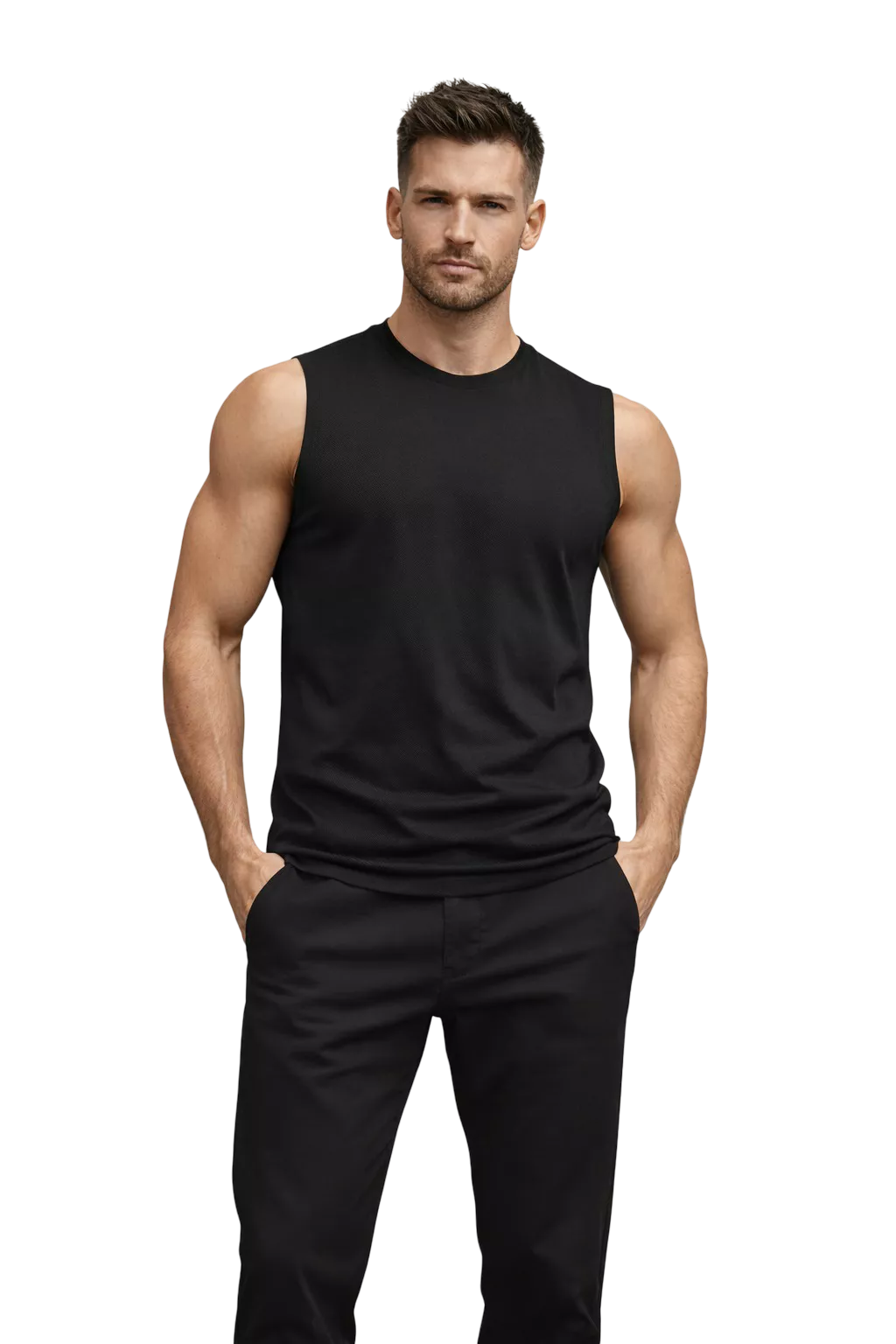 Organic Cotton Vest-Tank Top - Men's Organic Cotton Tank Top | Premium Muscle Vest | Alex Shogun Alex Shogun Men's Clothes