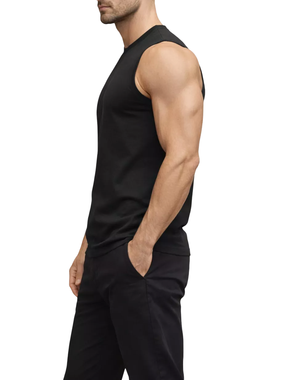 Organic Cotton Vest-Tank Top - Men's Organic Cotton Tank Top | Premium Muscle Vest | Alex Shogun Alex Shogun Men's Clothes