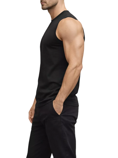 Organic Cotton Vest-Tank Top - Men's Organic Cotton Tank Top | Premium Muscle Vest | Alex Shogun Alex Shogun Men's Clothes