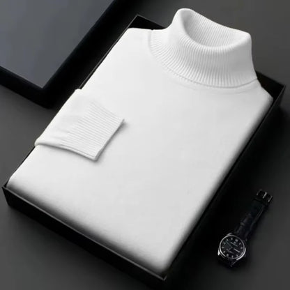 The Anti-Pilling Turtleneck Pullover - Men's Anti-Pilling Turtleneck | Minimalist Pullover | Alex Shogun Alex Shogun Men's Clothes