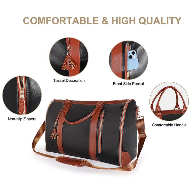 The Voyager Multi-Function Travel Bag -  #  bag The Voyager Travel Bag: Multi-Function Waterproof Duffle Bag 