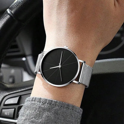 Minimalist Mesh: Quartz Watch -  #  accessories Sleek and Stylish Minimalist Watches for Men - Affordable High Quality 