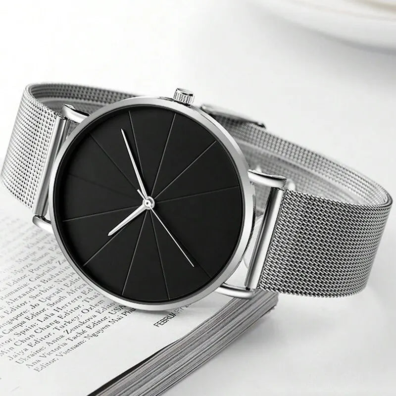 Minimalist Mesh: Quartz Watch -  #  accessories Sleek and Stylish Minimalist Watches for Men - Affordable High Quality 