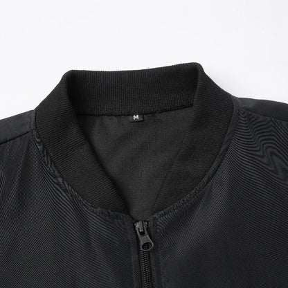 Shadow Bomber - Shadow Bomber Jacket Men | Minimalist Outerwear — AlexShogun Alex Shogun Men's Clothes