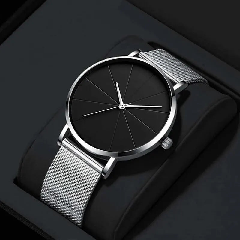 Minimalist Mesh: Quartz Watch -  #  accessories Sleek and Stylish Minimalist Watches for Men - Affordable High Quality 