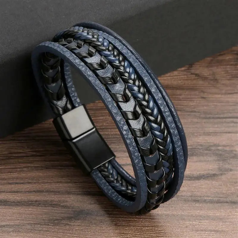The Guardian Cross Bracelet — Tiger Eye Edition