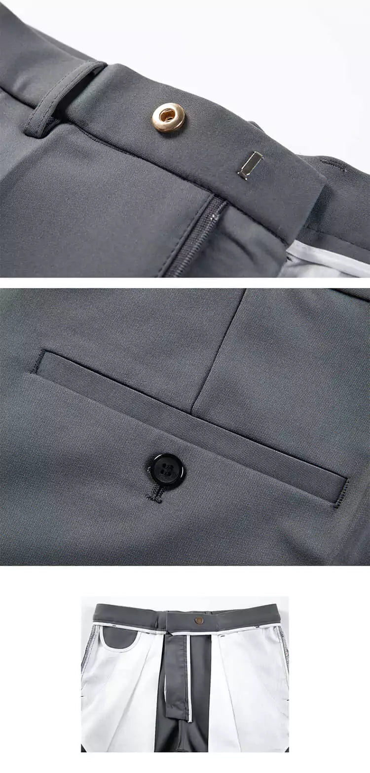 Sharp Modern Dress Trousers - Men's Dress Pants: Modern Slim Fit & Breathable Fabric Alex Shogun Men's Clothes