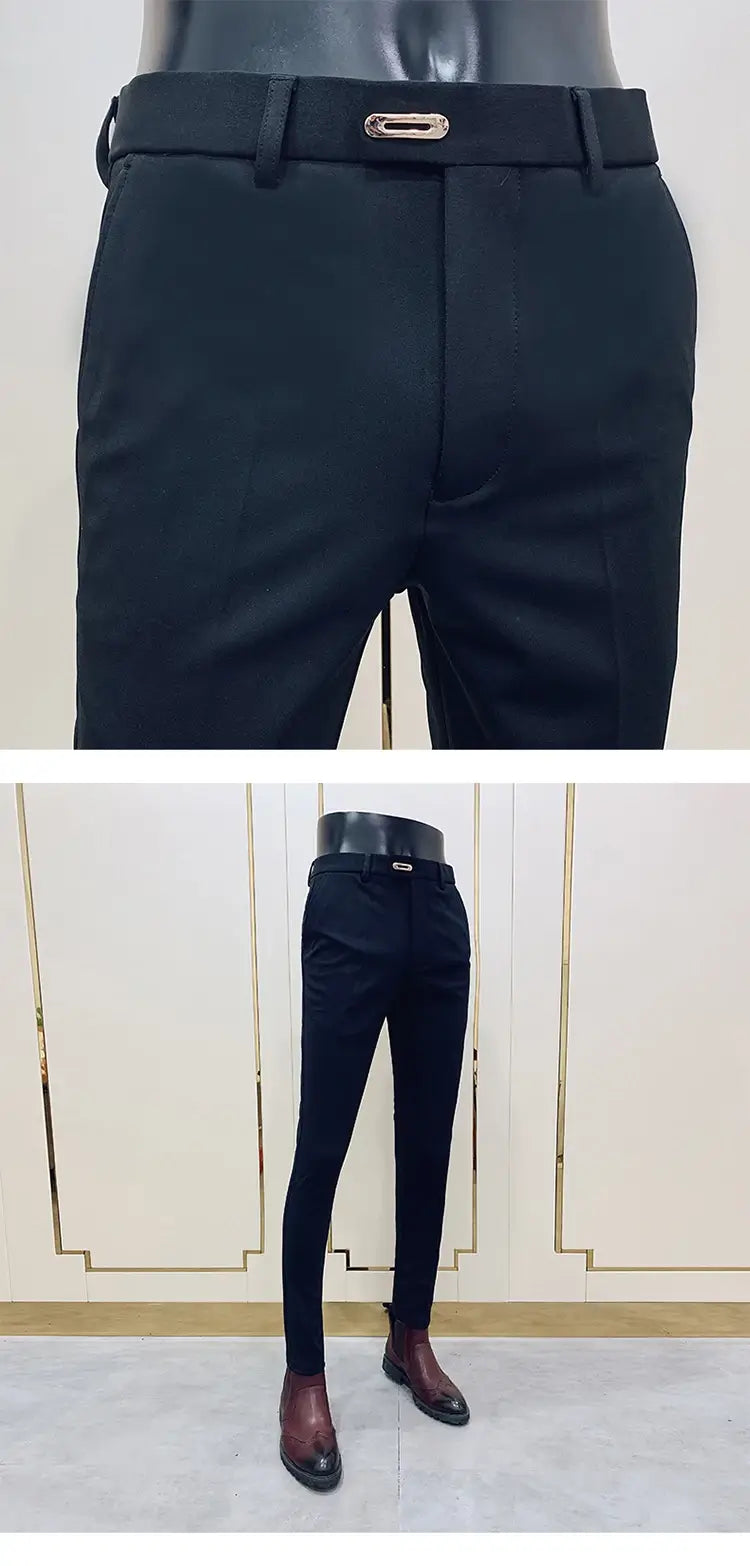 Sharp Modern Dress Trousers - Men's Dress Pants: Modern Slim Fit & Breathable Fabric Alex Shogun Men's Clothes