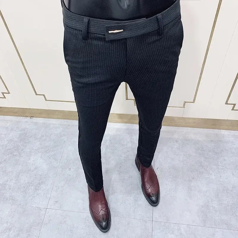 Sharp Modern Dress Trousers - Men's Dress Pants: Modern Slim Fit & Breathable Fabric Alex Shogun Men's Clothes