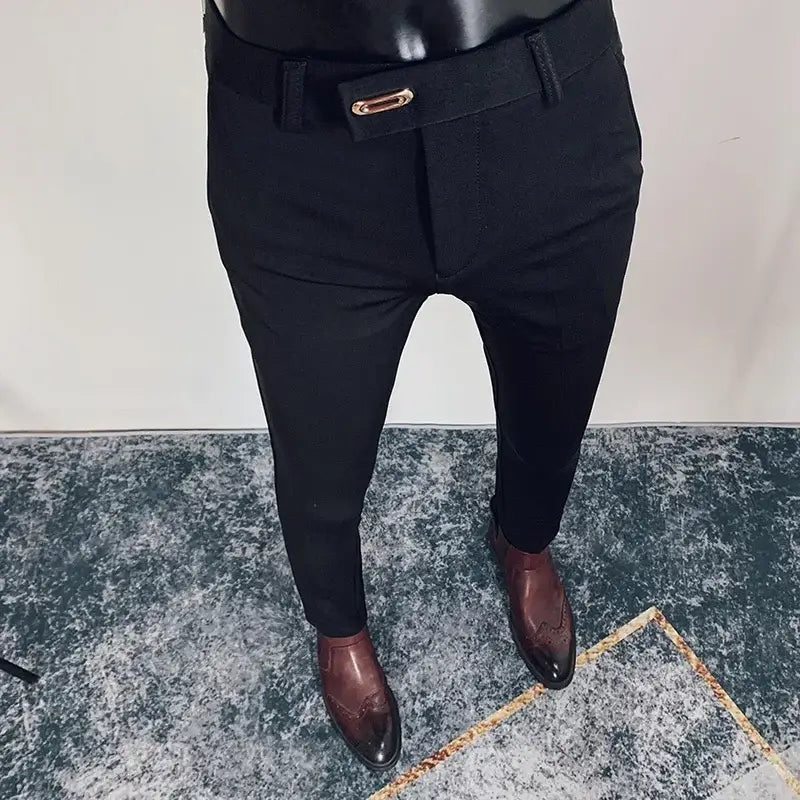 Sharp Modern Dress Trousers - Men's Dress Pants: Modern Slim Fit & Breathable Fabric Alex Shogun Men's Clothes