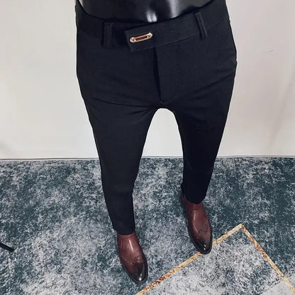 Sharp Modern Dress Trousers - Men's Dress Pants: Modern Slim Fit & Breathable Fabric Alex Shogun Men's Clothes