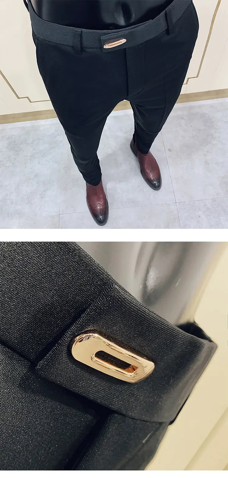 Sharp Modern Dress Trousers - Men's Dress Pants: Modern Slim Fit & Breathable Fabric Alex Shogun Men's Clothes