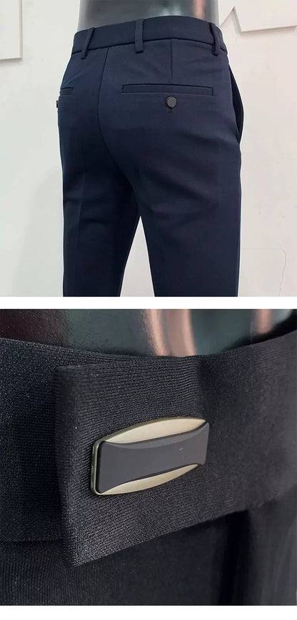 Sharp Modern Dress Trousers - Men's Dress Pants: Modern Slim Fit & Breathable Fabric Alex Shogun Men's Clothes
