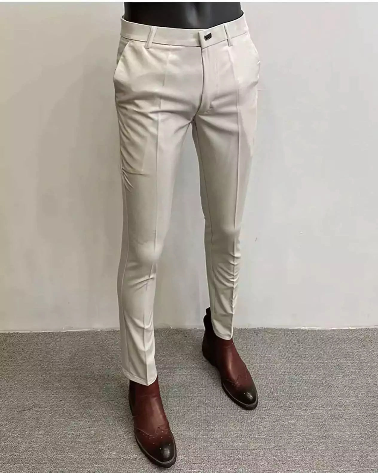 Sharp Modern Dress Trousers - Men's Dress Pants: Modern Slim Fit & Breathable Fabric Alex Shogun Men's Clothes