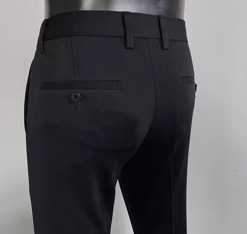 Sharp Modern Dress Trousers - Men's Tailored Dress Trousers | Beige, Black & Grey | Alex Shogun Alex Shogun Men's Clothes
