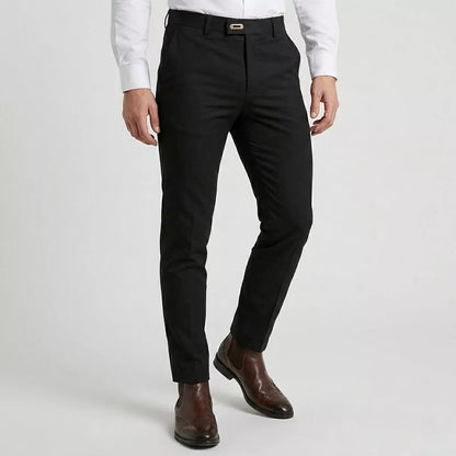 Sharp Modern Dress Trousers - Men's Tailored Dress Trousers | Beige, Black & Grey | Alex Shogun Alex Shogun Men's Clothes