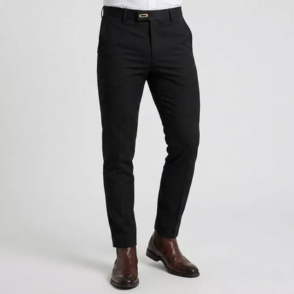 Sharp Modern Dress Trousers - Men's Tailored Dress Trousers | Beige, Black & Grey | Alex Shogun Alex Shogun Men's Clothes