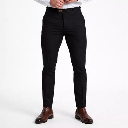 Sharp Modern Dress Trousers - Men's Tailored Dress Trousers | Beige, Black & Grey | Alex Shogun Alex Shogun Men's Clothes