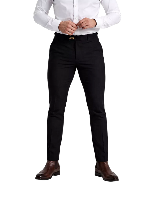 Sharp Modern Dress Trousers - Men's Tailored Dress Trousers | Beige, Black & Grey | Alex Shogun Alex Shogun Men's Clothes