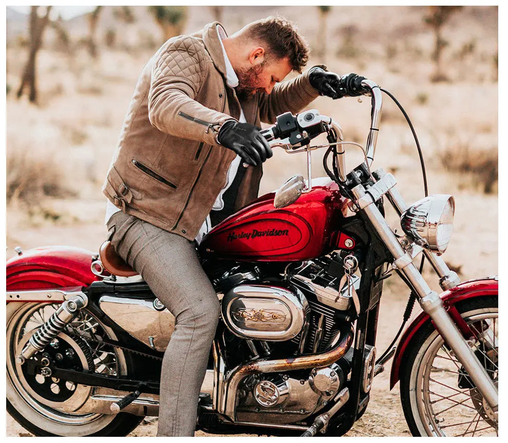 Premium Leather Gloves - Premium Leather Gloves for Men: Warm, Stylish, and Functional Alex Shogun Men's Clothes