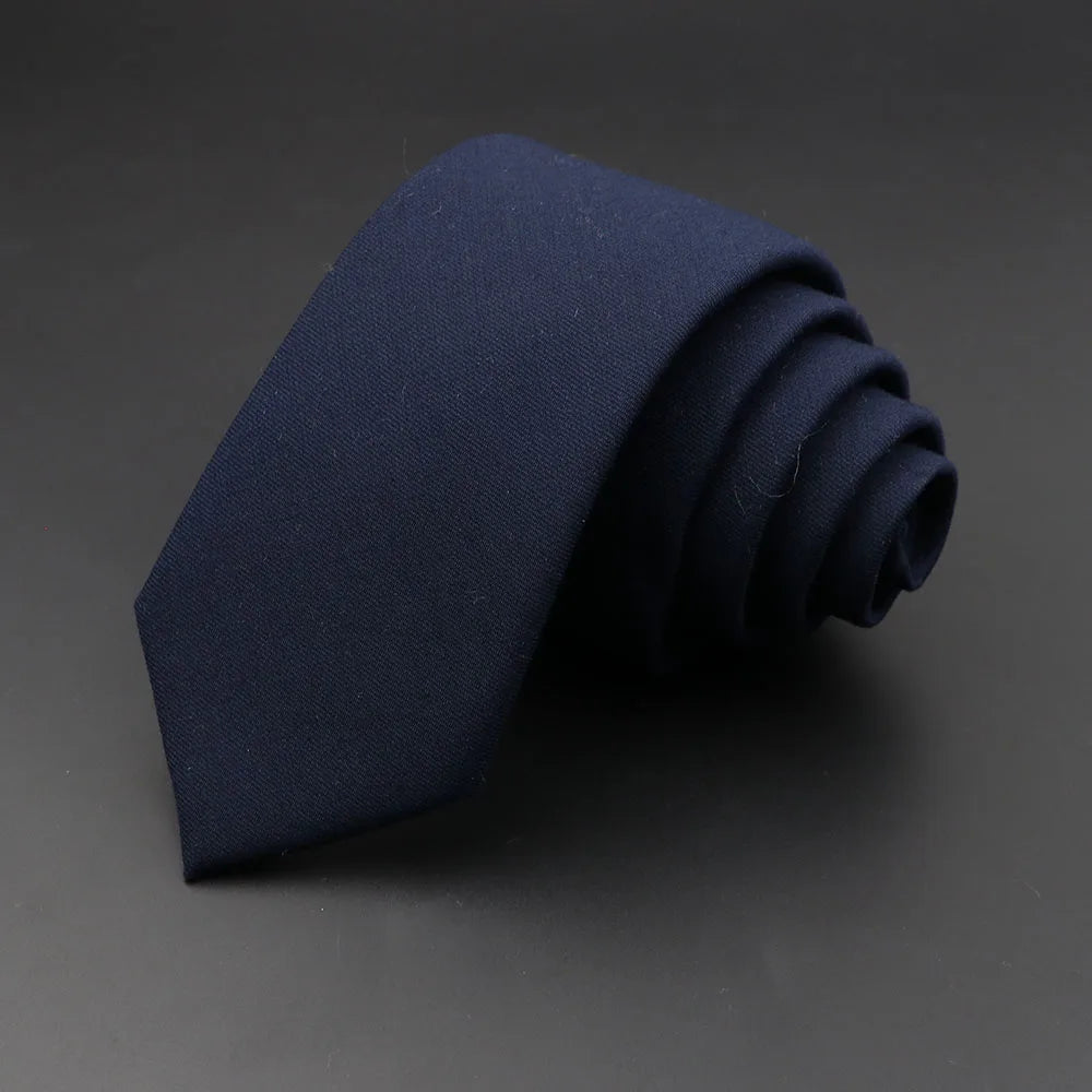 Signature Matte Cotton Tie (6cm) | Alex Shogun - Signature Matte Cotton Tie (6cm) | Alex Shogun Alex Shogun Men's Clothes