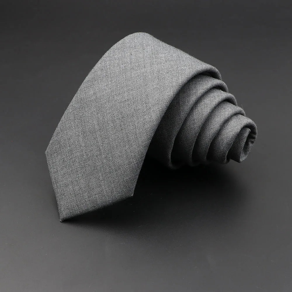 Signature Matte Cotton Tie (6cm) | Alex Shogun - Signature Matte Cotton Tie (6cm) | Alex Shogun Alex Shogun Men's Clothes