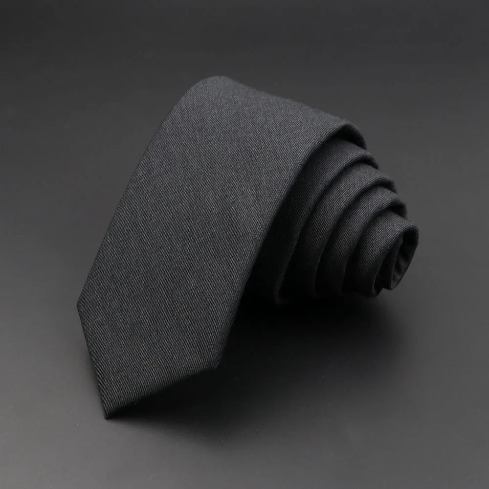 Signature Matte Cotton Tie (6cm) | Alex Shogun - Signature Matte Cotton Tie (6cm) | Alex Shogun Alex Shogun Men's Clothes