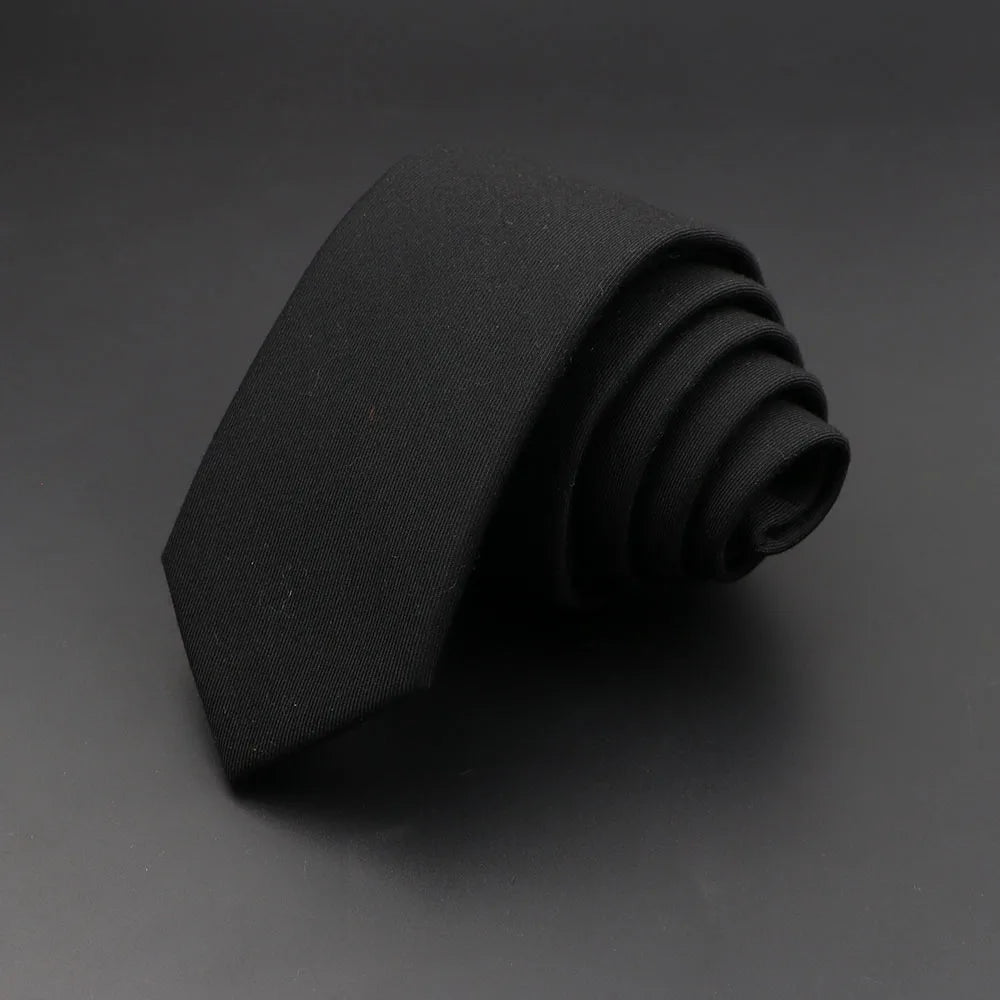 Signature Matte Cotton Tie (6cm) | Alex Shogun - Signature Matte Cotton Tie (6cm) | Alex Shogun Alex Shogun Men's Clothes