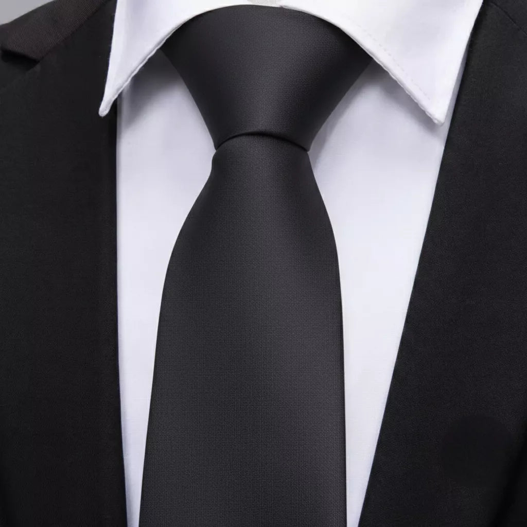 Signature Matte Cotton Tie (6cm) | Alex Shogun - Signature Matte Cotton Tie (6cm) | Alex Shogun Alex Shogun Men's Clothes