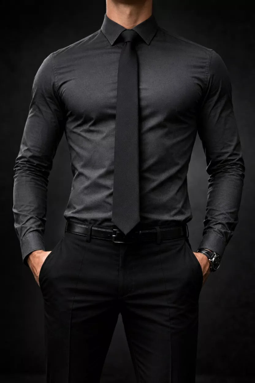 Signature Matte Cotton Tie (6cm) | Alex Shogun - Signature Matte Cotton Tie (6cm) | Alex Shogun Alex Shogun Men's Clothes