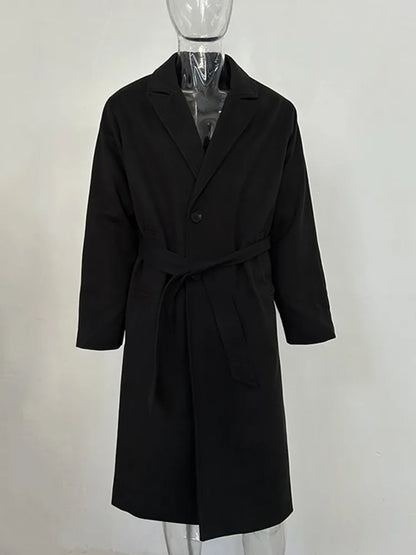 Single-Breasted Wool Coat - Shop Men's Single-Breasted Wool Coat | Warm, Stylish Winter Outerwear Alex Shogun Men's Clothes