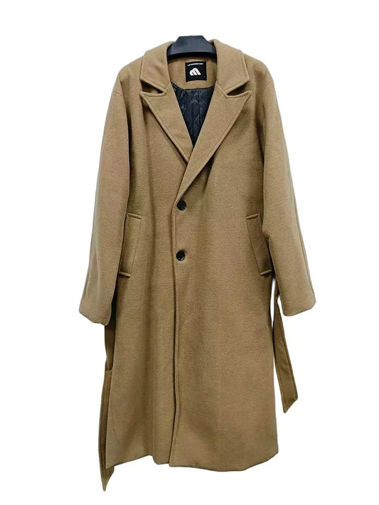 Single-Breasted Wool Coat - Shop Men's Single-Breasted Wool Coat | Warm, Stylish Winter Outerwear Alex Shogun Men's Clothes