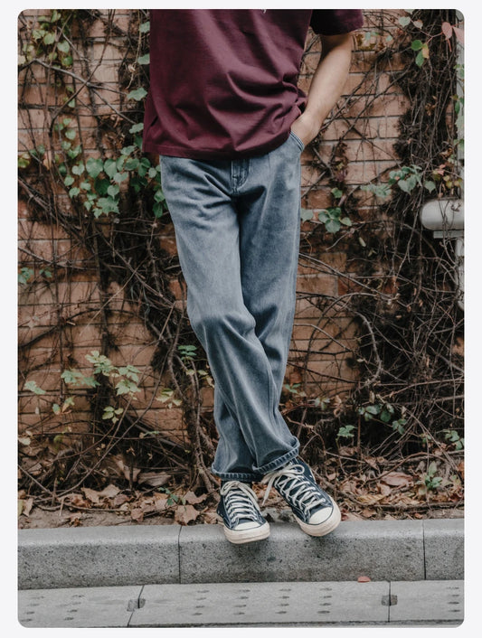 Straight Jeans Alex Shogun - Shop Men's Vintage Straight Fit Tapered Jeans  Alex Shogun Men's Clothes
