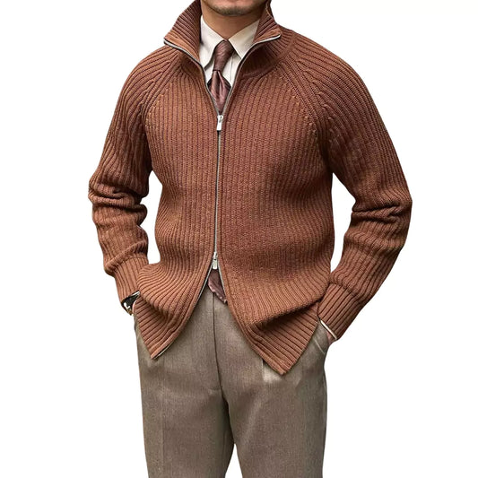 The Alpine Full Zip Cardigan - The Alpine Full Zip Cardigan Alex Shogun Men's Clothes