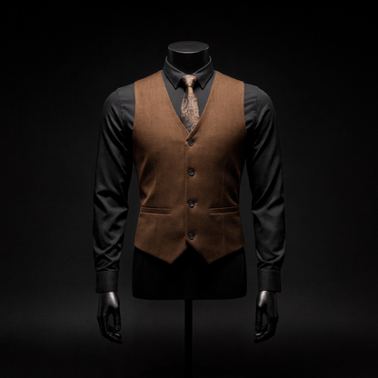 The Apex Tailored Vest - The Apex Tailored Vest Alex Shogun Men's Clothes