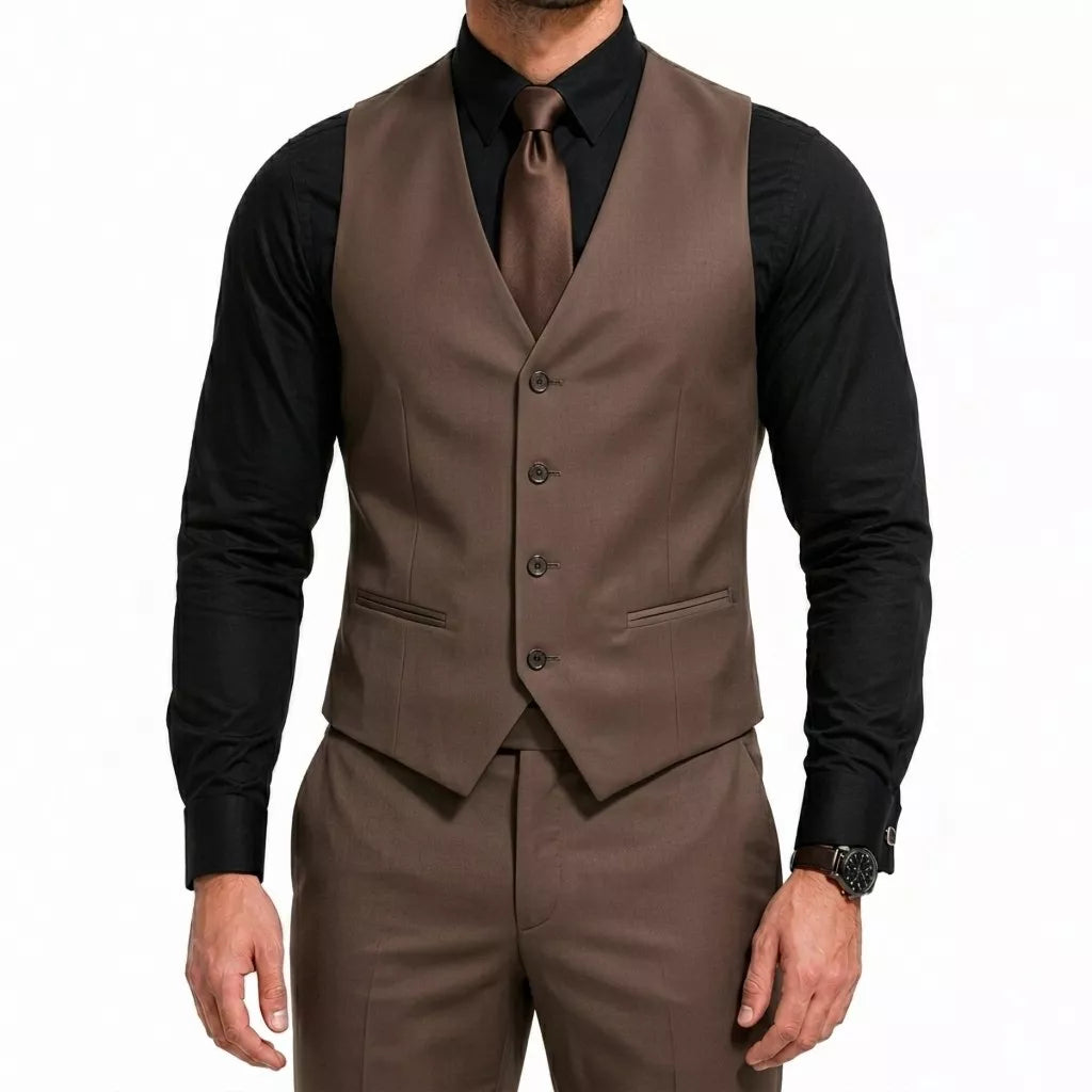 Men's Tailored Suit Vest | Elegant Waistcoat | Alex Shogun