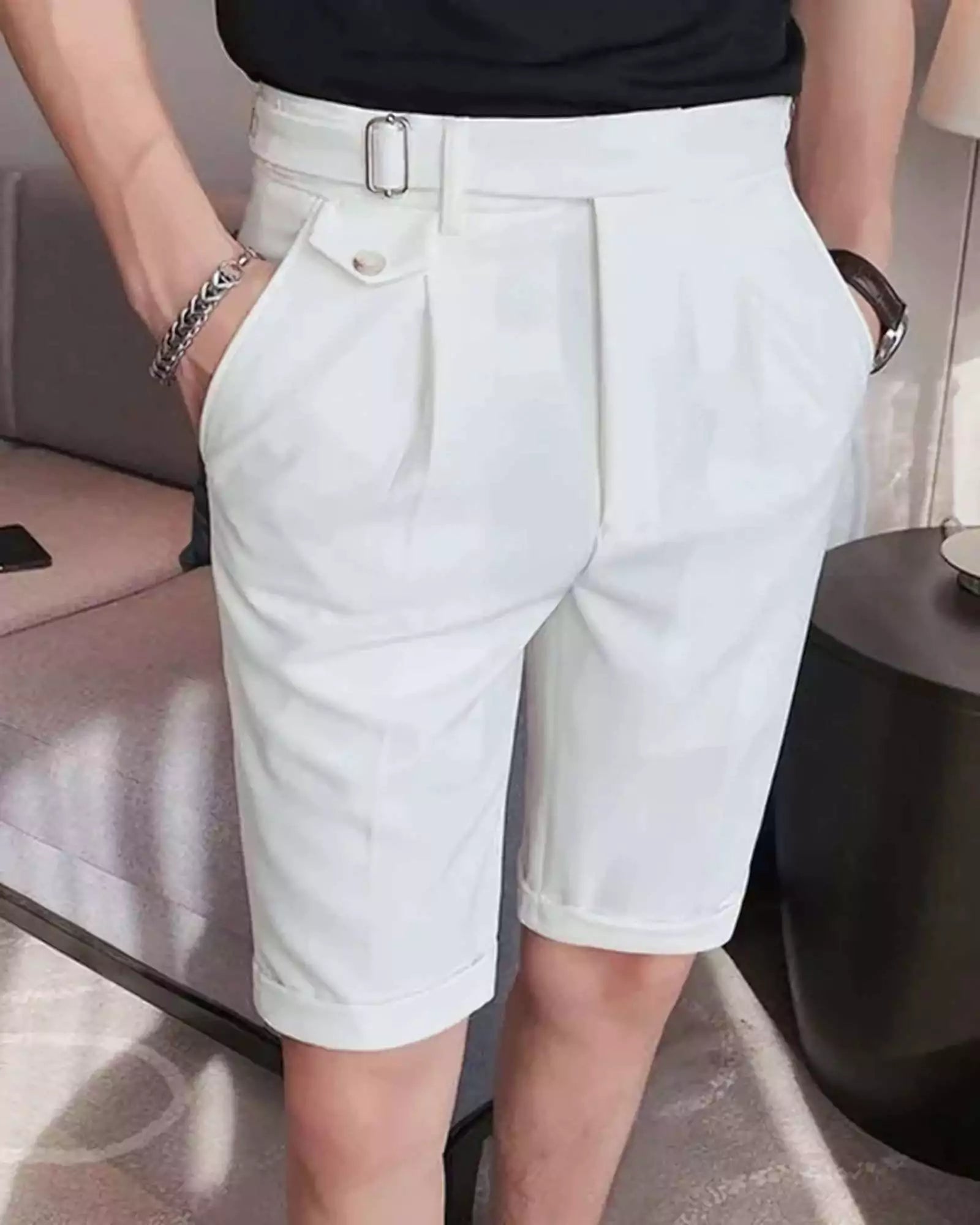 The Ascot Elite Shorts - The Ascot Elite Shorts – Men's Business Casual & Smart Old Money Style Alex Shogun Men's Clothes
