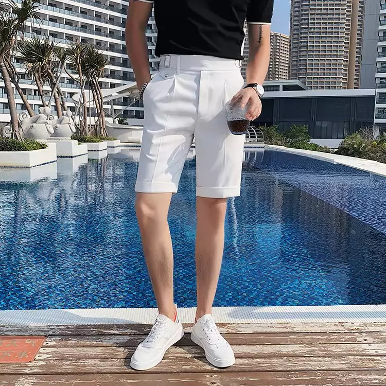 The Ascot Elite Shorts - The Ascot Elite Shorts – Men's Business Casual & Smart Old Money Style Alex Shogun Men's Clothes