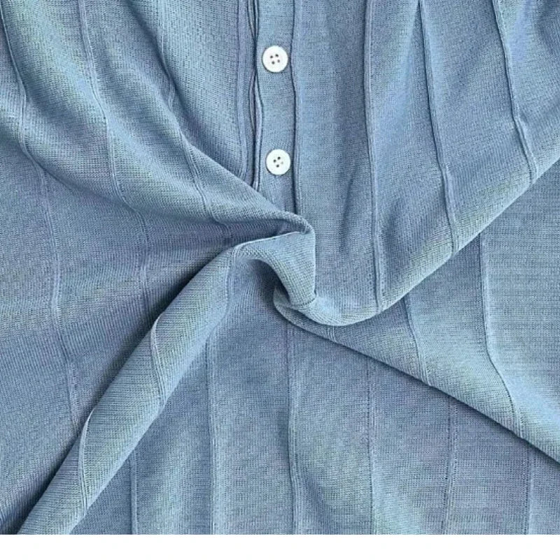 The Dapper Chap's Lapel Polo - The Distinguished Lapel Polo: Elevate Your Style Alex Shogun Men's Clothes