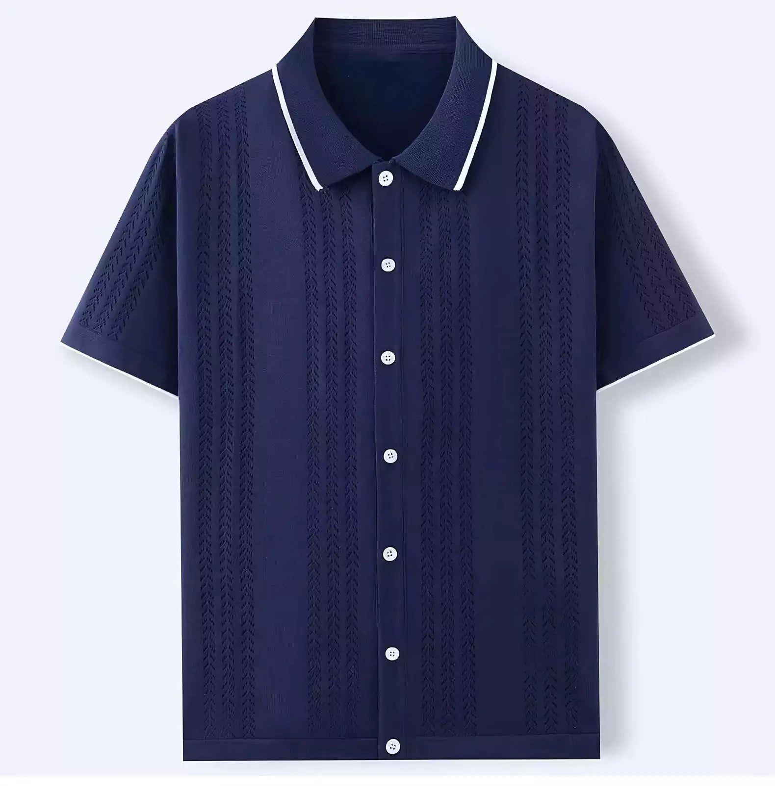 Men's Cuban Collar Shirt | Dark Masculine Style | Alex Shogun