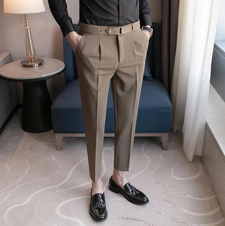 The Gentleman's Essential Trousers - Luxury Dress Pants for Men: Elevate Your Stylish Trousers Alex Shogun Men's Clothes