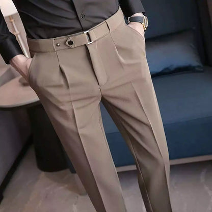 The Gentleman's Essential Trousers - Luxury Dress Pants for Men: Elevate Your Stylish Trousers Alex Shogun Men's Clothes