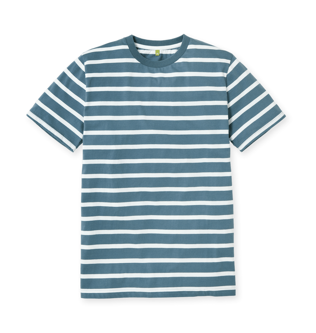 The Heritage Stripe Tee - Men's Striped T-Shirt | Organic Cotton Classic Tee | Alex Shogun Alex Shogun Men's Clothes