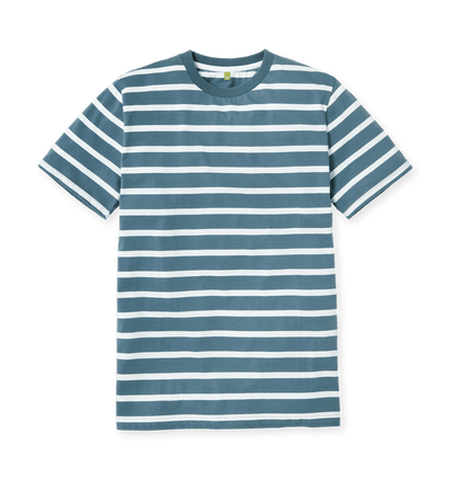 The Heritage Stripe Tee - Men's Striped T-Shirt | Organic Cotton Classic Tee | Alex Shogun Alex Shogun Men's Clothes