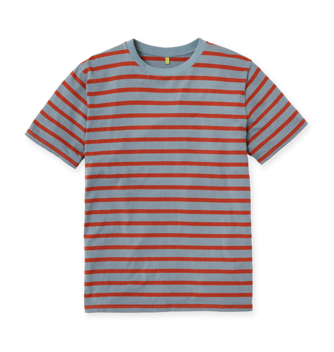 The Heritage Stripe Tee - Men's Striped T-Shirt | Organic Cotton Classic Tee | Alex Shogun Alex Shogun Men's Clothes