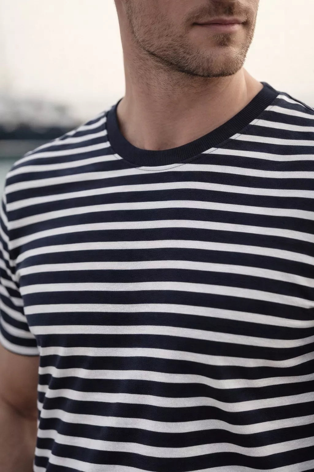 The Heritage Stripe Tee - Men's Striped T-Shirt | Organic Cotton Classic Tee | Alex Shogun Alex Shogun Men's Clothes